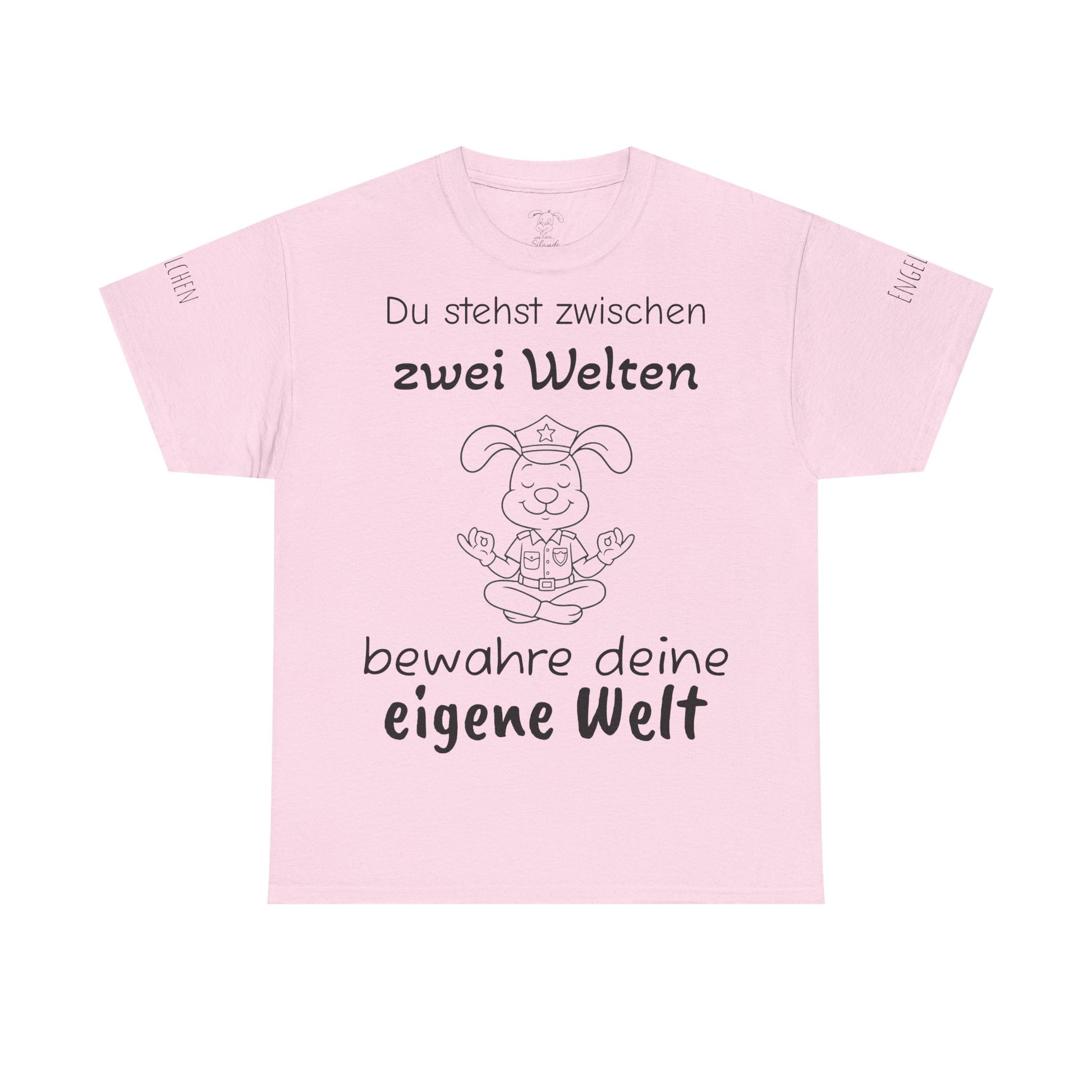 Meditativer Zen Polizei Polihase, Zwischen zwei Welten, Unisex Heavy Cotton Tee,