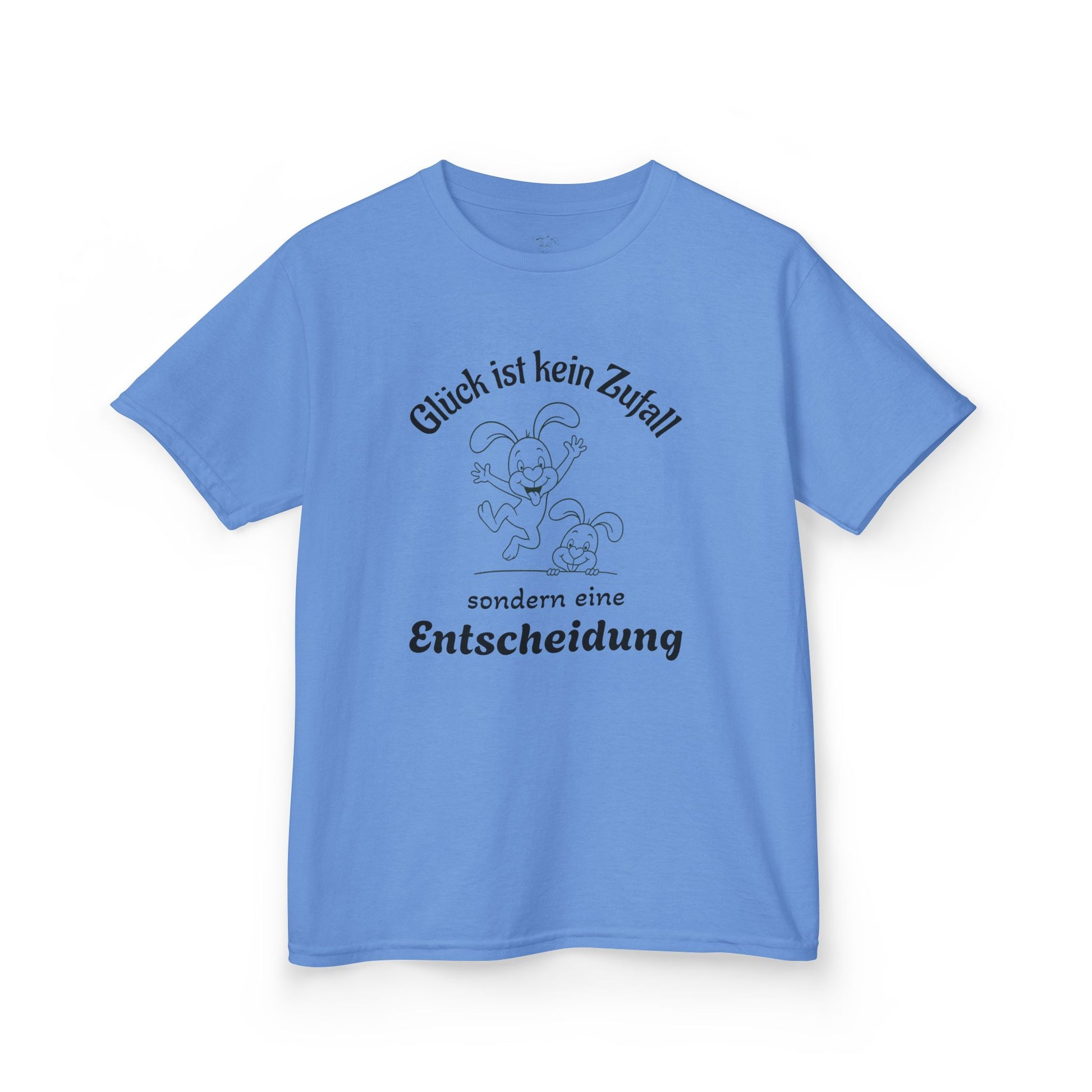 Whimsical Kids Tee - "Glück ist kein Zufall sondern eine Entscheidung" - Perfect for Playtime,