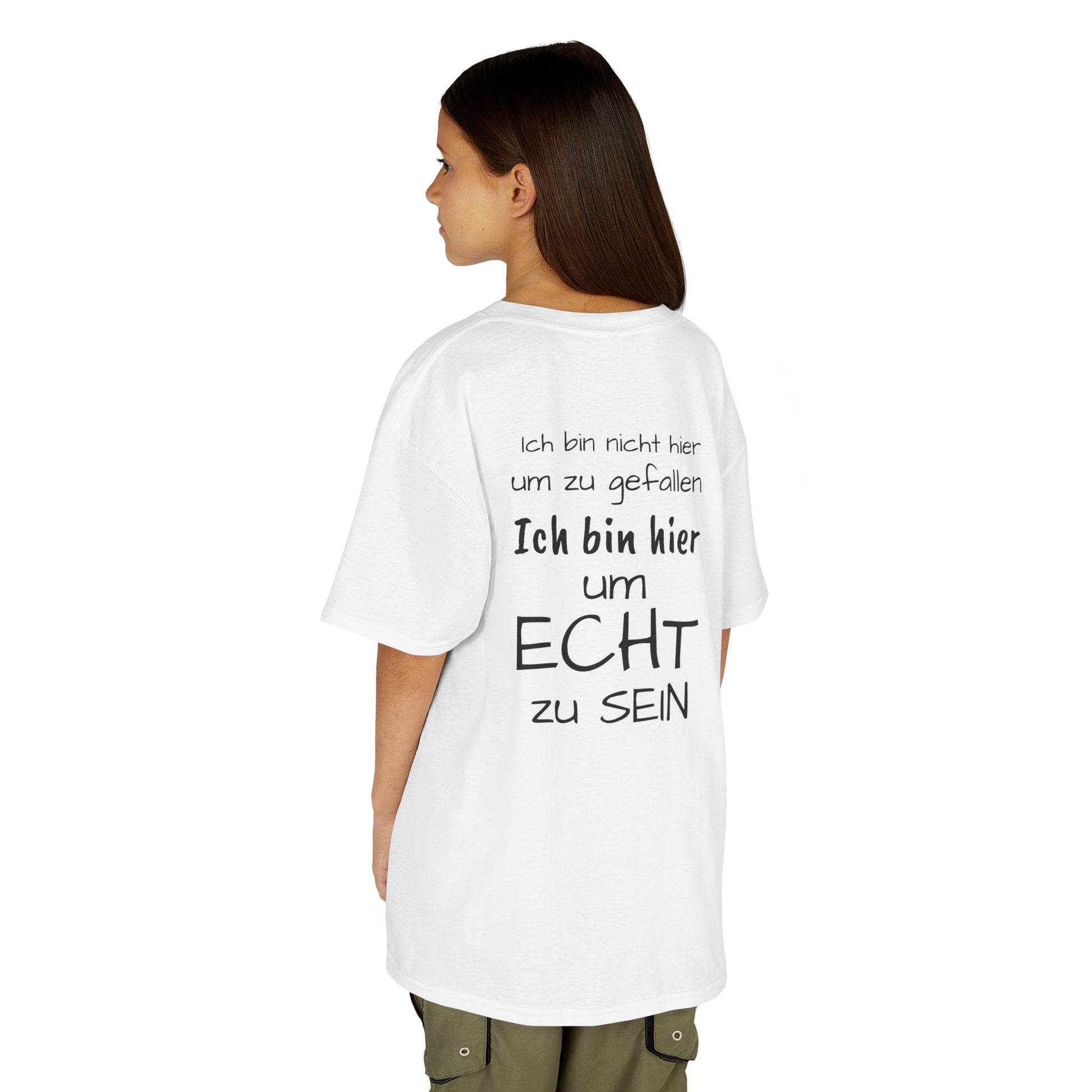 Authentisches Kinder-T-Shirt, Selbstvertrauen Shirt für Kinder,