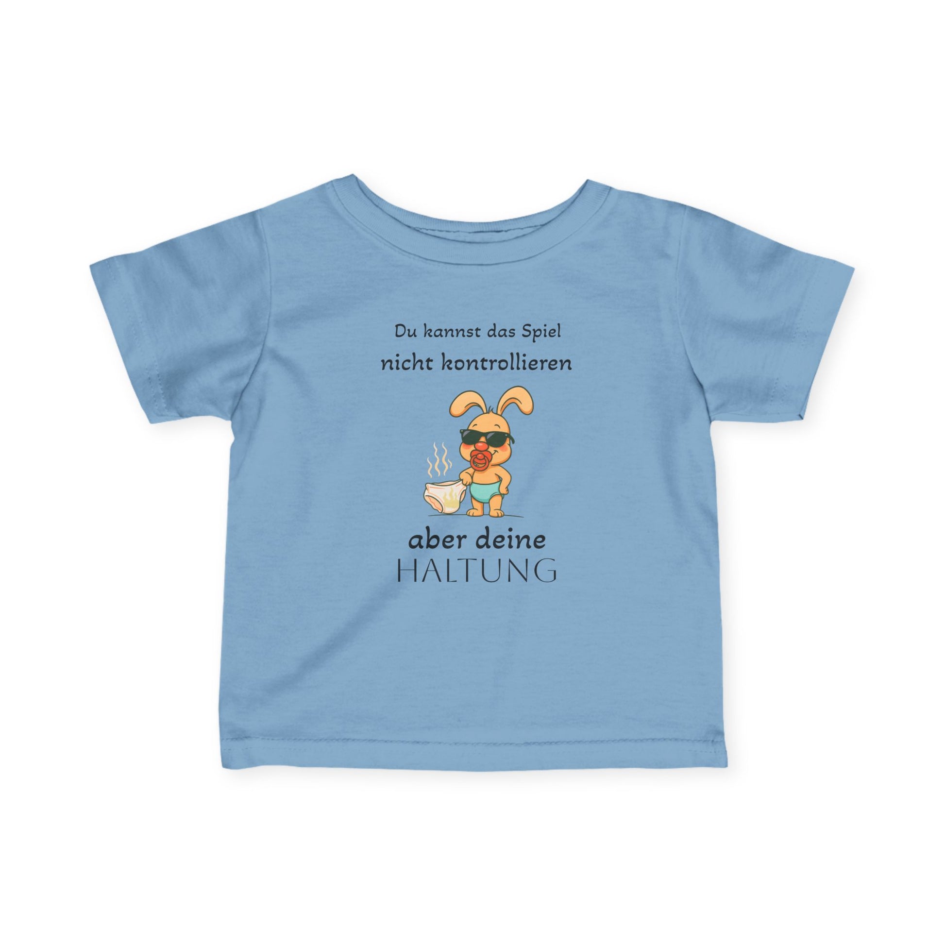 Baby Shirt, mit lustigen Polihase, du kannst das Spiel nicht kontrollieren,