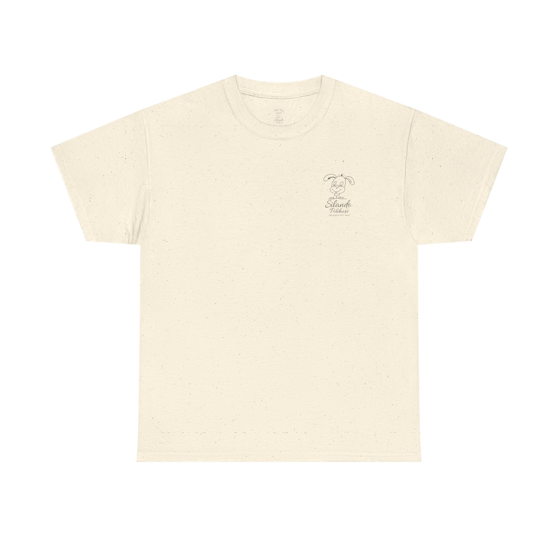 Unisex Shirt aus starker Baumwolle Polihase im Gleichgewicht, für groß und klein