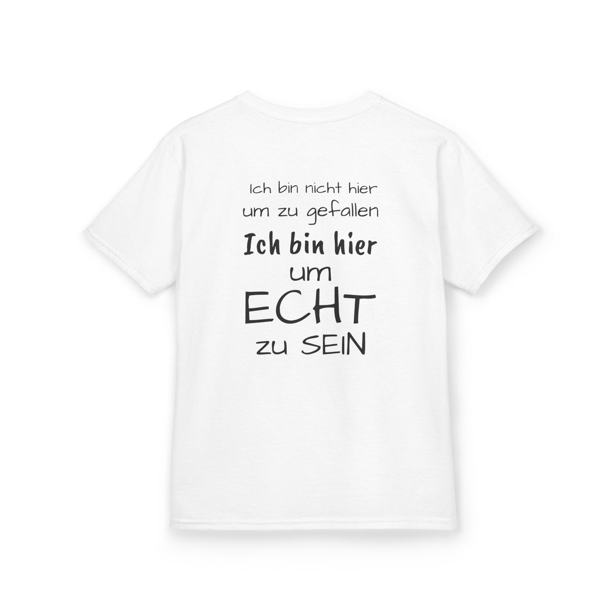 Authentisches Kinder-T-Shirt, Selbstvertrauen Shirt für Kinder,
