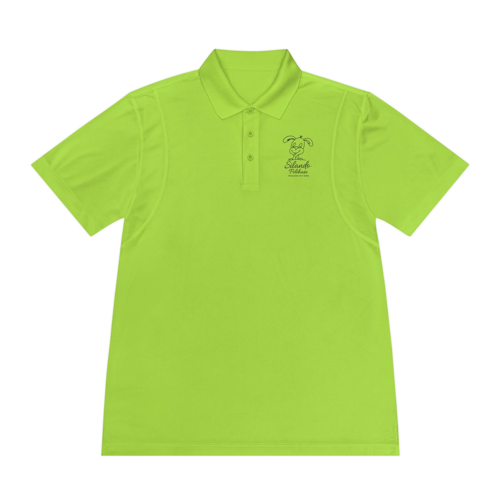 Golfer Polo Shirt, Der Weg zum nächsten Loch, Golf Sport Polo Shirt mit Motivierendem Polihasen