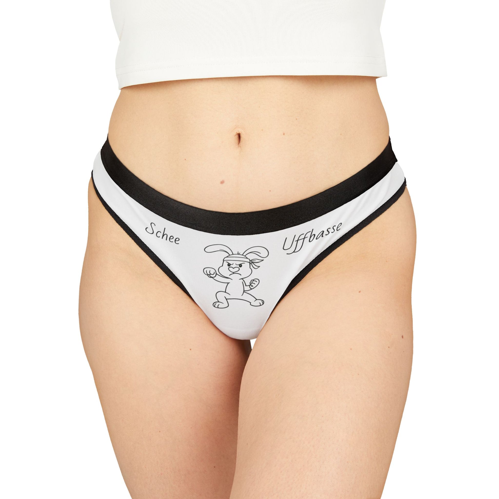 Lustige Damen Unterwäsche, niedliches Polihasen Design,