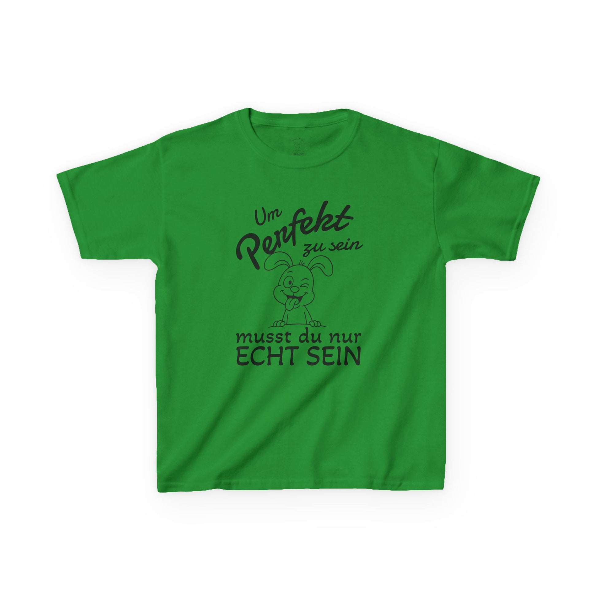 Motivierendes Kinder T-Shirt mit lustigem Polihasen und schöne Botschaft